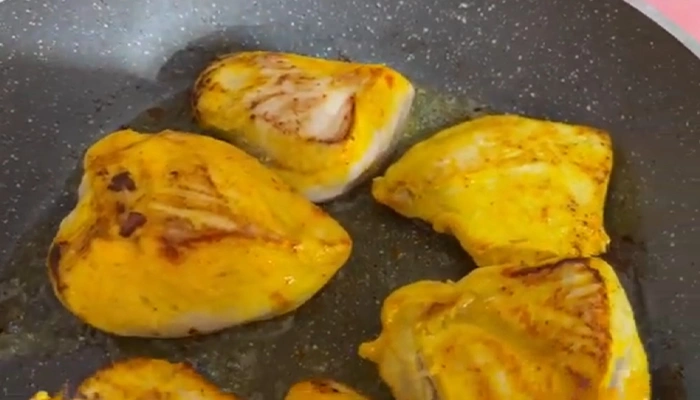 مرغ سرخ شده