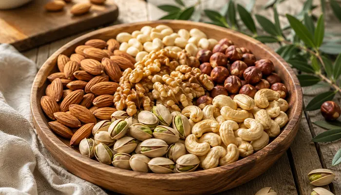 بهترین آجیلها برای مادران شیرده