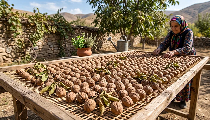 گردوها را روی هم نریزید - تی شین