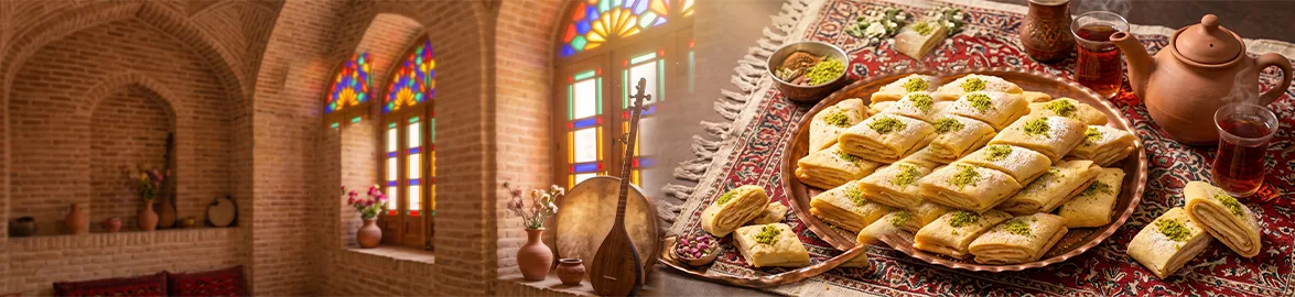 طرز تهیه کاک کرمانشاهی خانگی با تابه